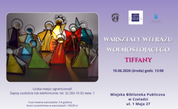 Anioł wolnostojący Tiffany, czyli warsztaty witrażu